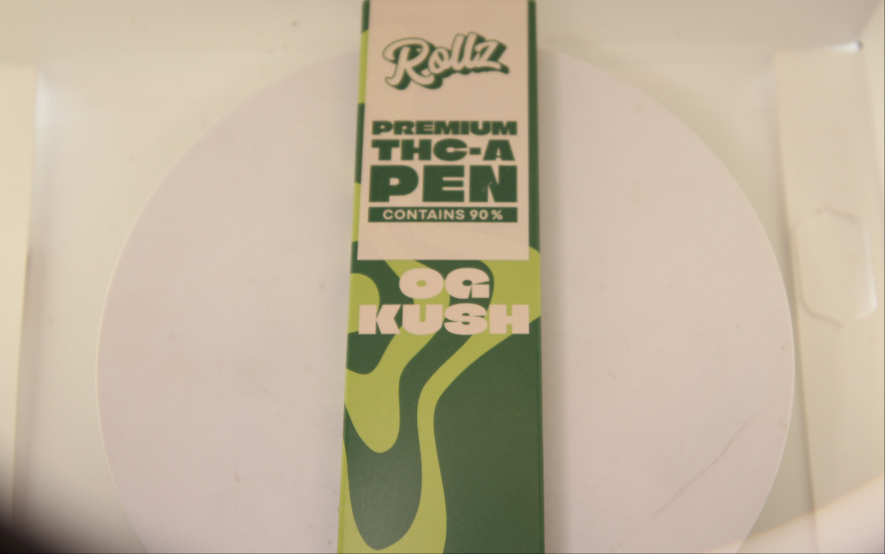 Rollz Brand 99% Hemp-Derived THCa Vape O.G Kush (2ml Disposable) The People's Dankest Rollz Brand 99% Hemp-Derived THCa Vape O.G Kush (2ml Disposable) The People's Dankest