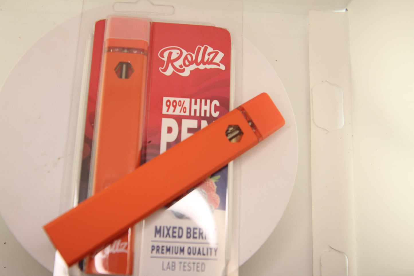 Rollz Brand 99% Hemp-Derived THCP Vape – Mixed Berry (2ml Disposable)