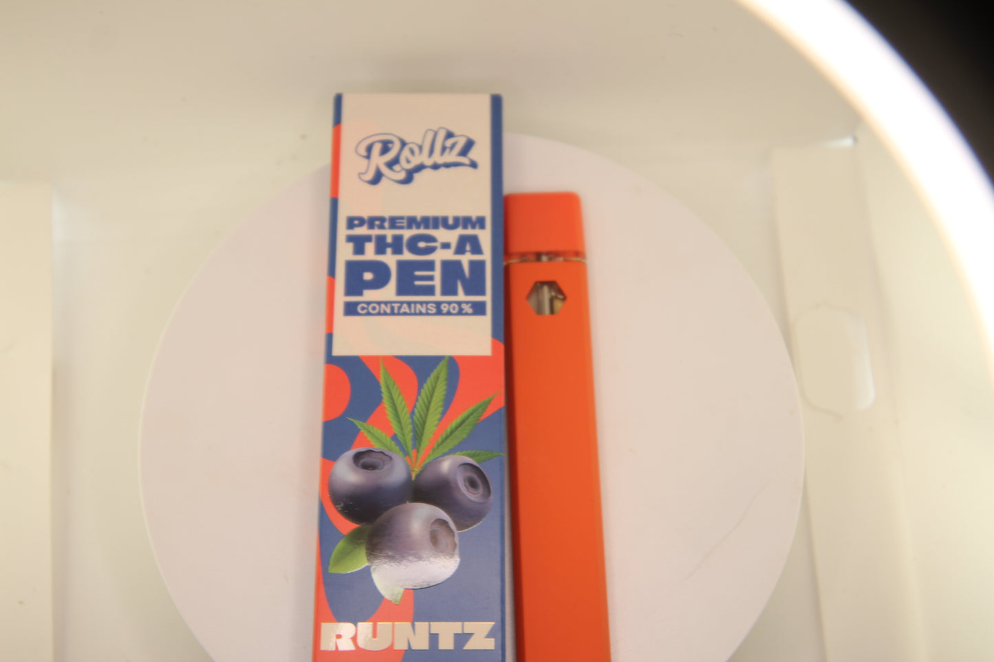 Rollz Brand 99% Hemp-Derived THCa Vape – RUNTZ (2ml Disposable)