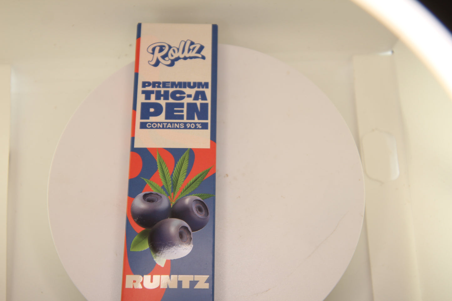 Rollz Brand 99% Hemp-Derived THCa Vape – RUNTZ (2ml Disposable)